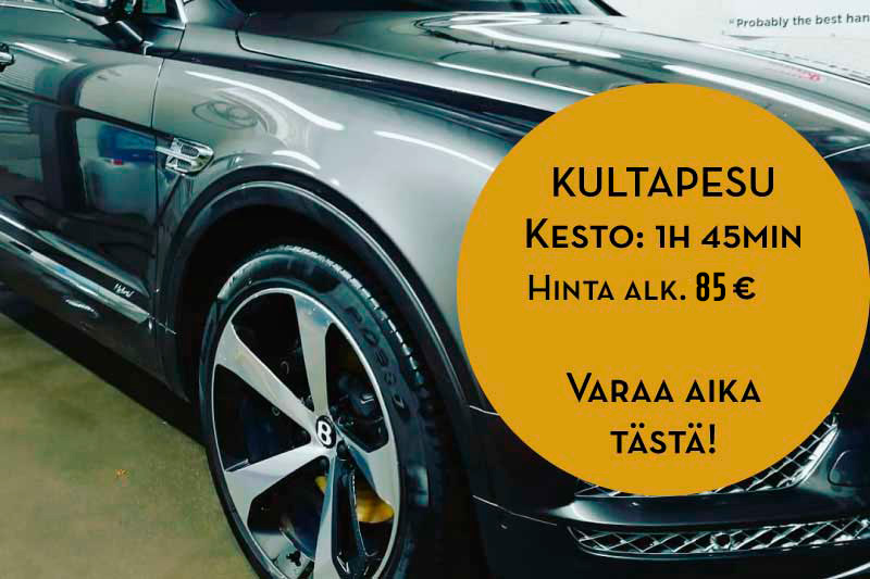 Autopesu kulta